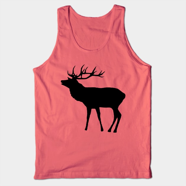 deer, stag, animal, antler, hunting Tank Top by rh_naturestyles